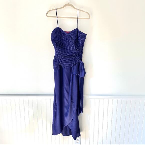 Vintage Morton Myles For The Warrens Purple Dress - Picture 1 of 9